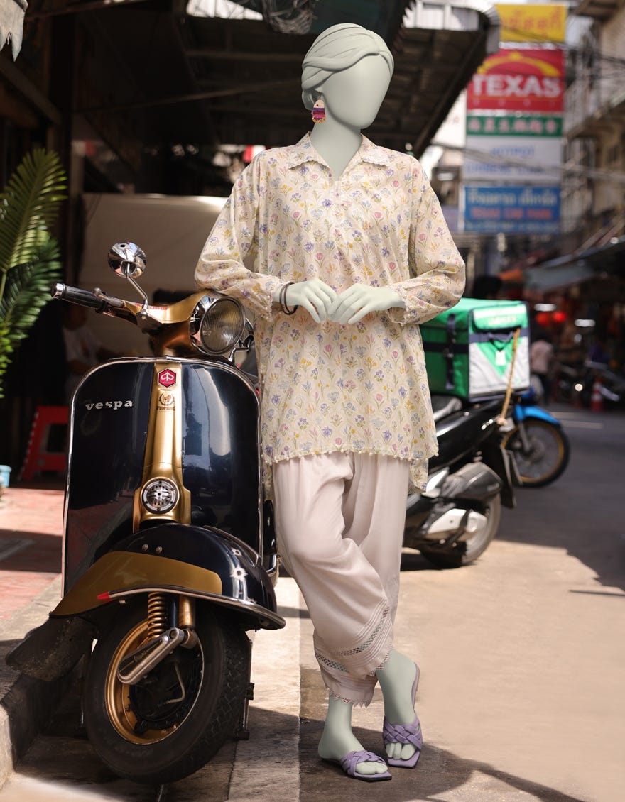 MULTICOLOR LAWN PRINTED UNSTITCHED 1PC | JLAWN-S-JSU-25-911