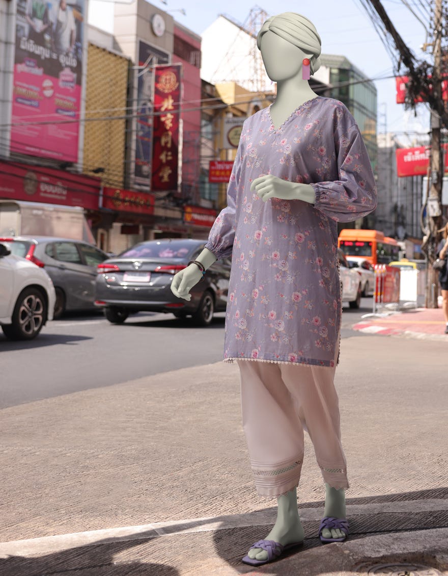 MULTICOLOR LAWN PRINTED UNSTITCHED 1PC | JLAWN-S-JSU-25-916