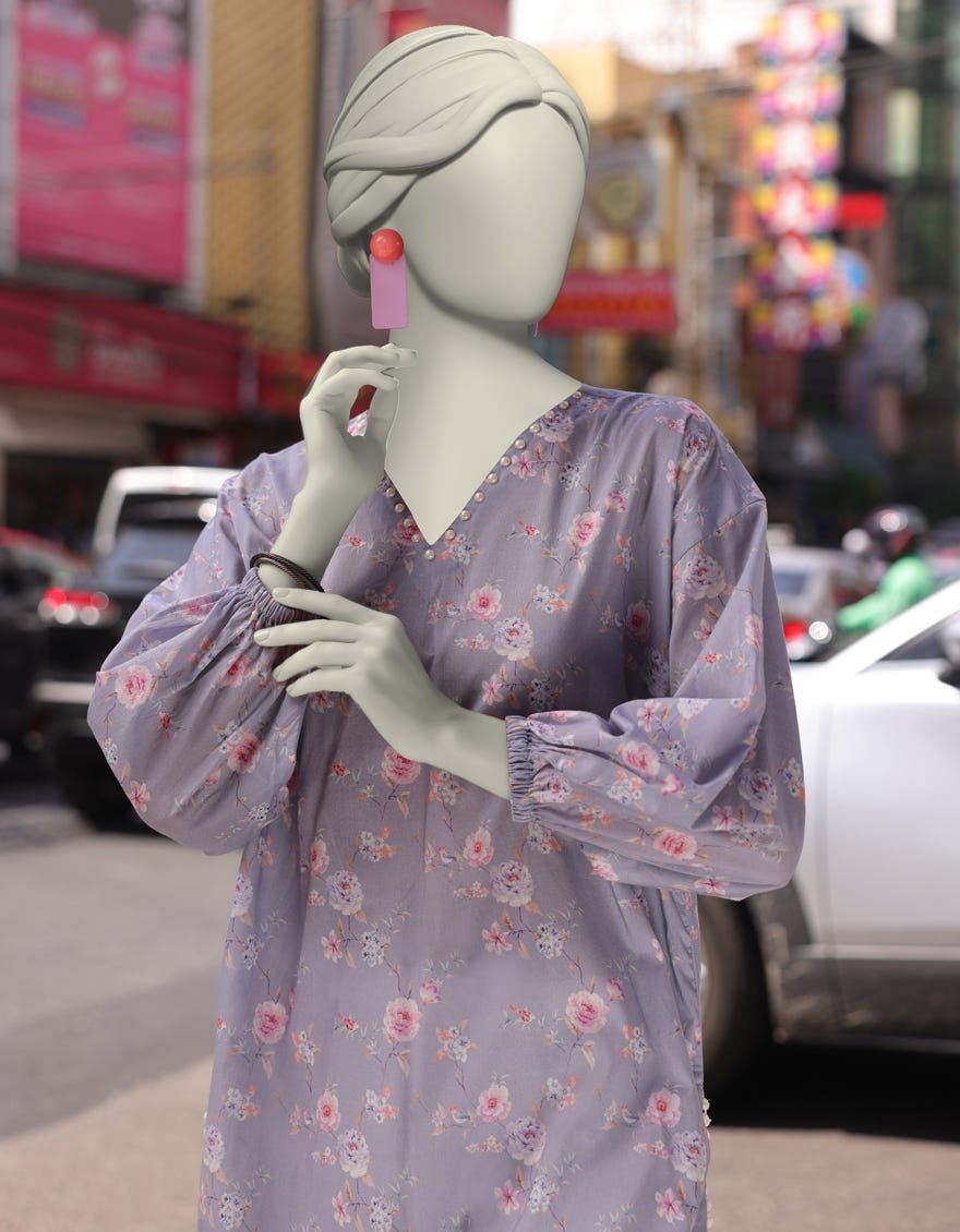 MULTICOLOR LAWN PRINTED UNSTITCHED 1PC | JLAWN-S-JSU-25-916