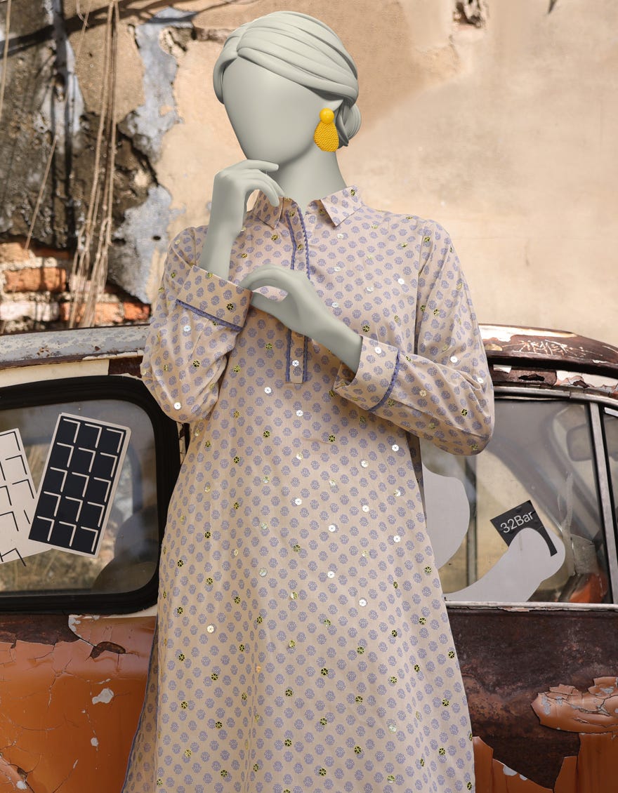 MULTICOLOR LAWN EMBROIDERED UNSTITCHED 1PC | JLAWN-S-JSU-25-924