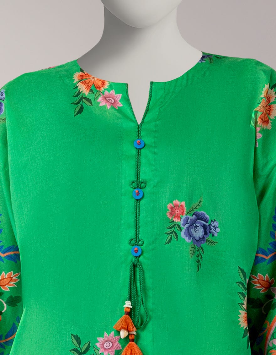 GREEN LAWN DIGITAL PRINTED UNSTITCHED 1PC