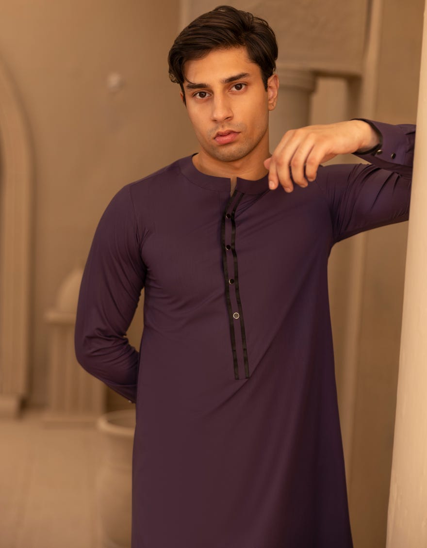PURPLE PLAIN JUBBA