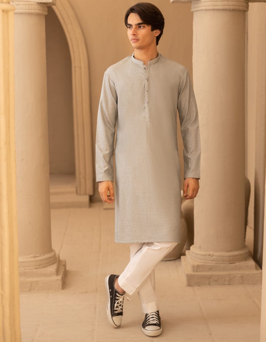 MINT GREEN BLENDED KURTA