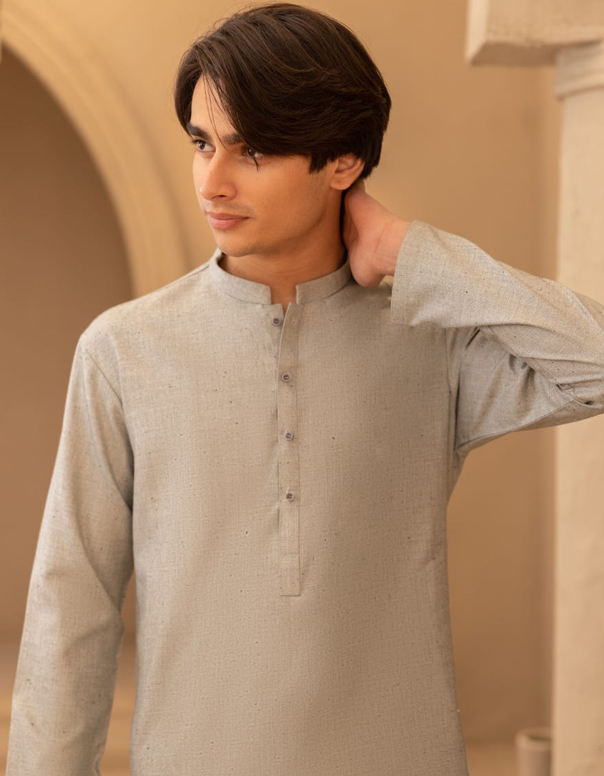 MINT GREEN BLENDED KURTA