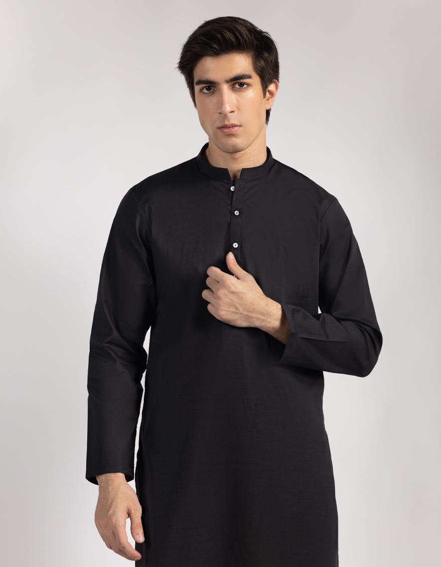 black-cotton-kurta-jtks46819