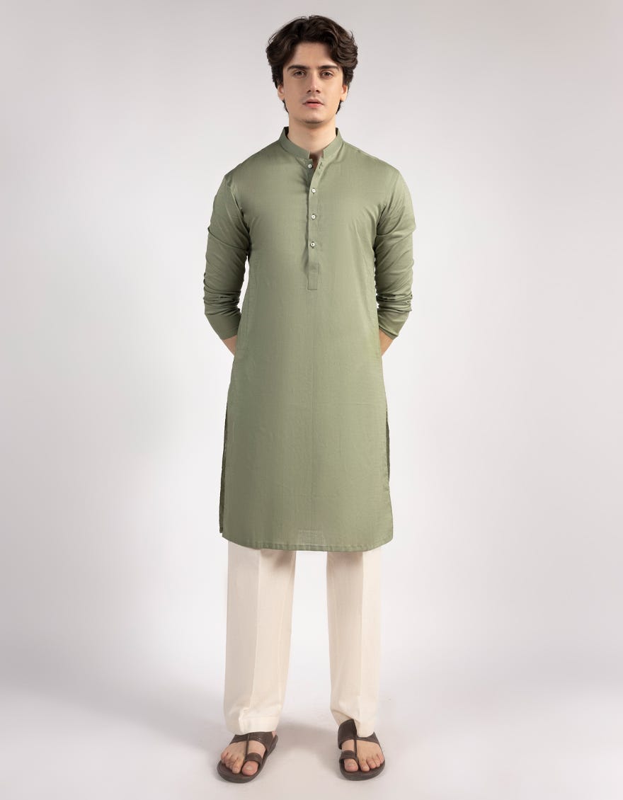 green-cotton-kurta-jtks46824