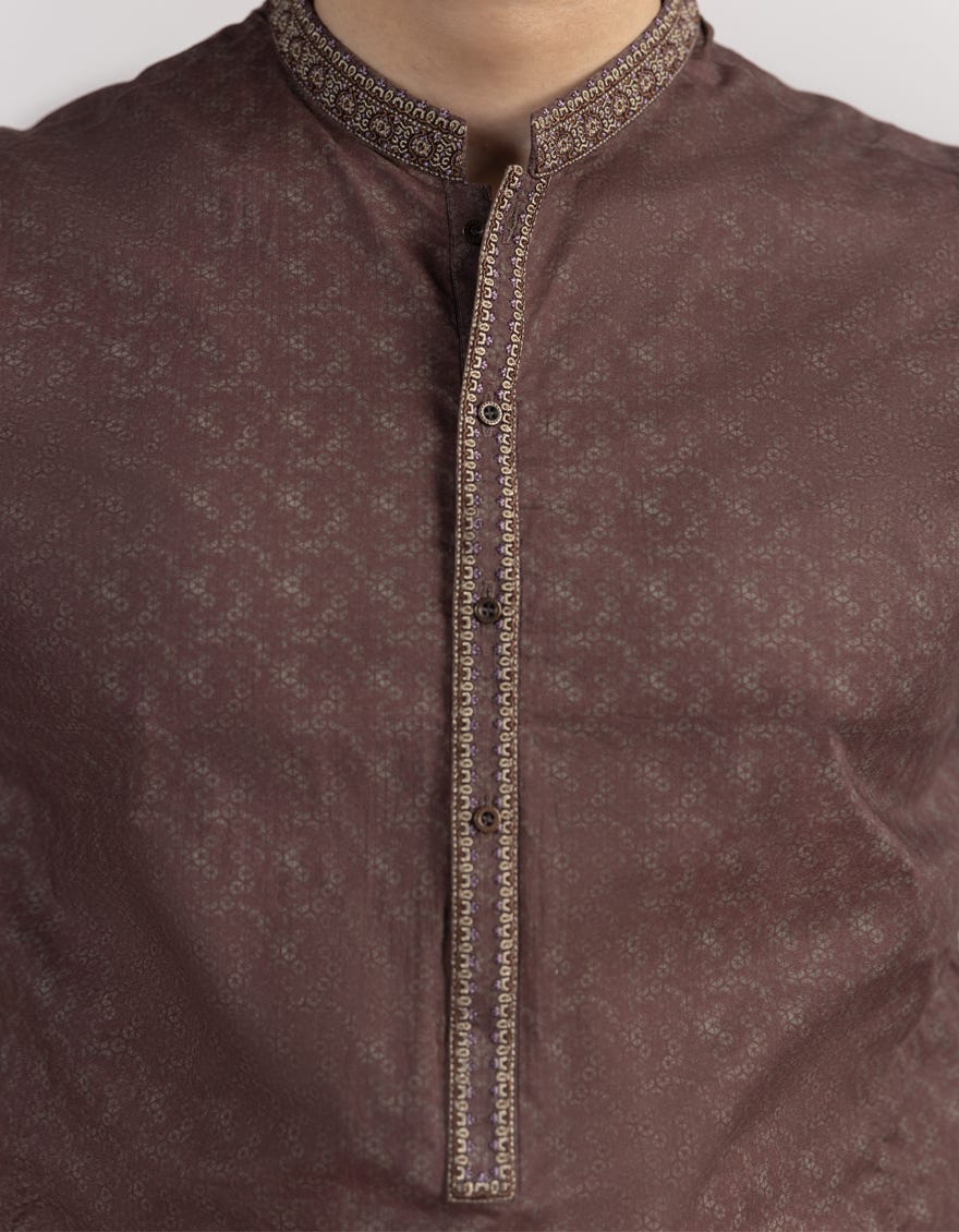 maroon-cotton-kurta-jtka46913