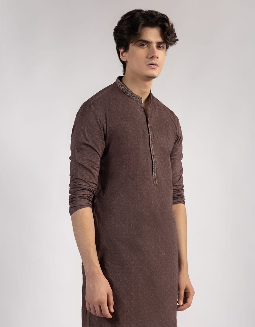 maroon-cotton-kurta-jtka46913
