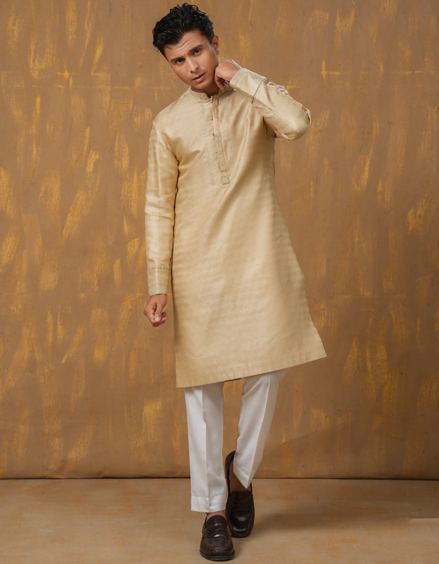 BEIGE SPECIAL KURTA