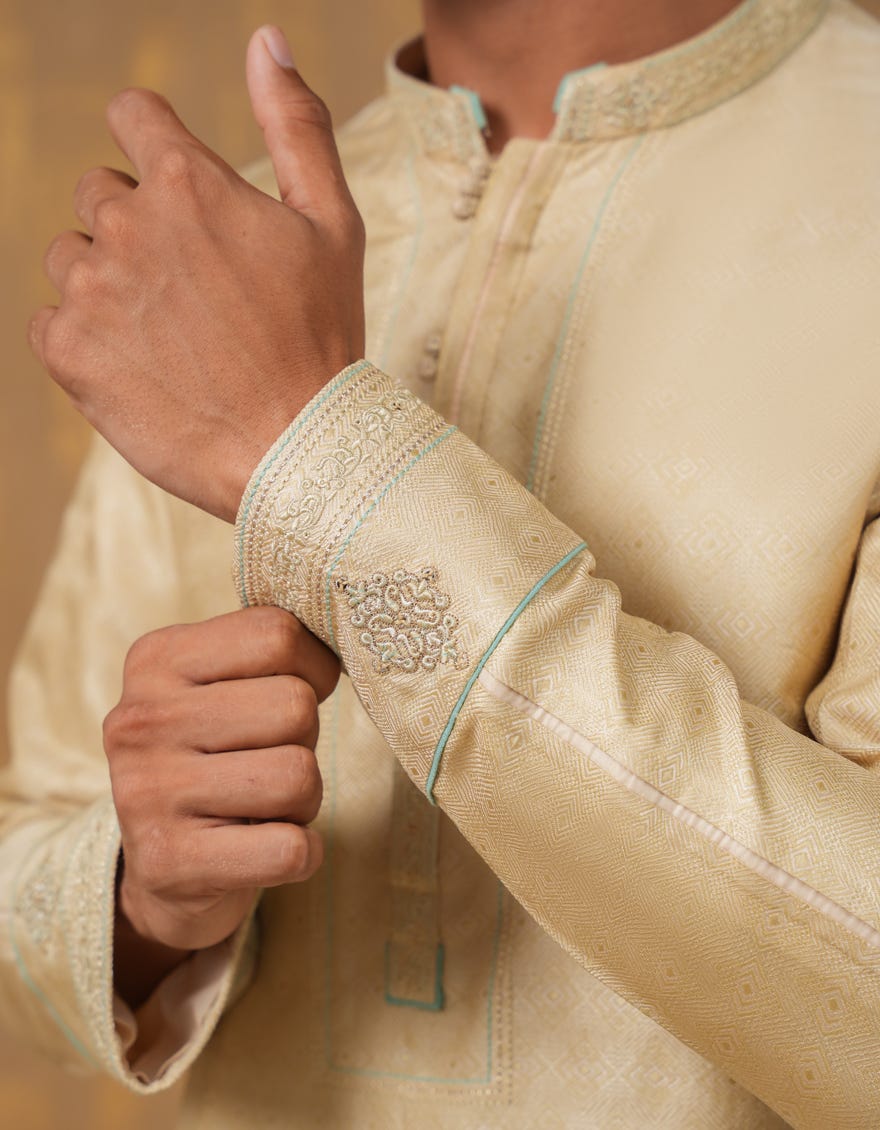 BEIGE SPECIAL KURTA