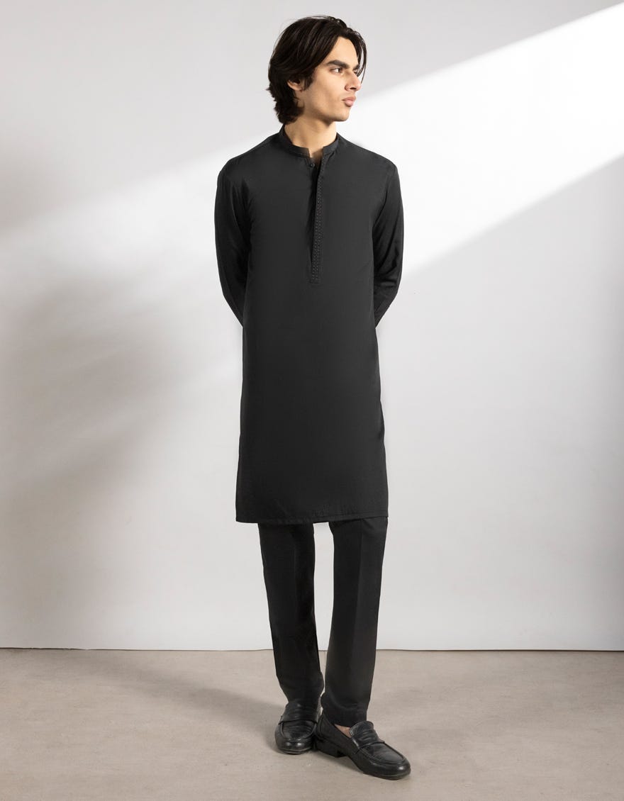 black-blended-kurta-trousers-jtkpa46750