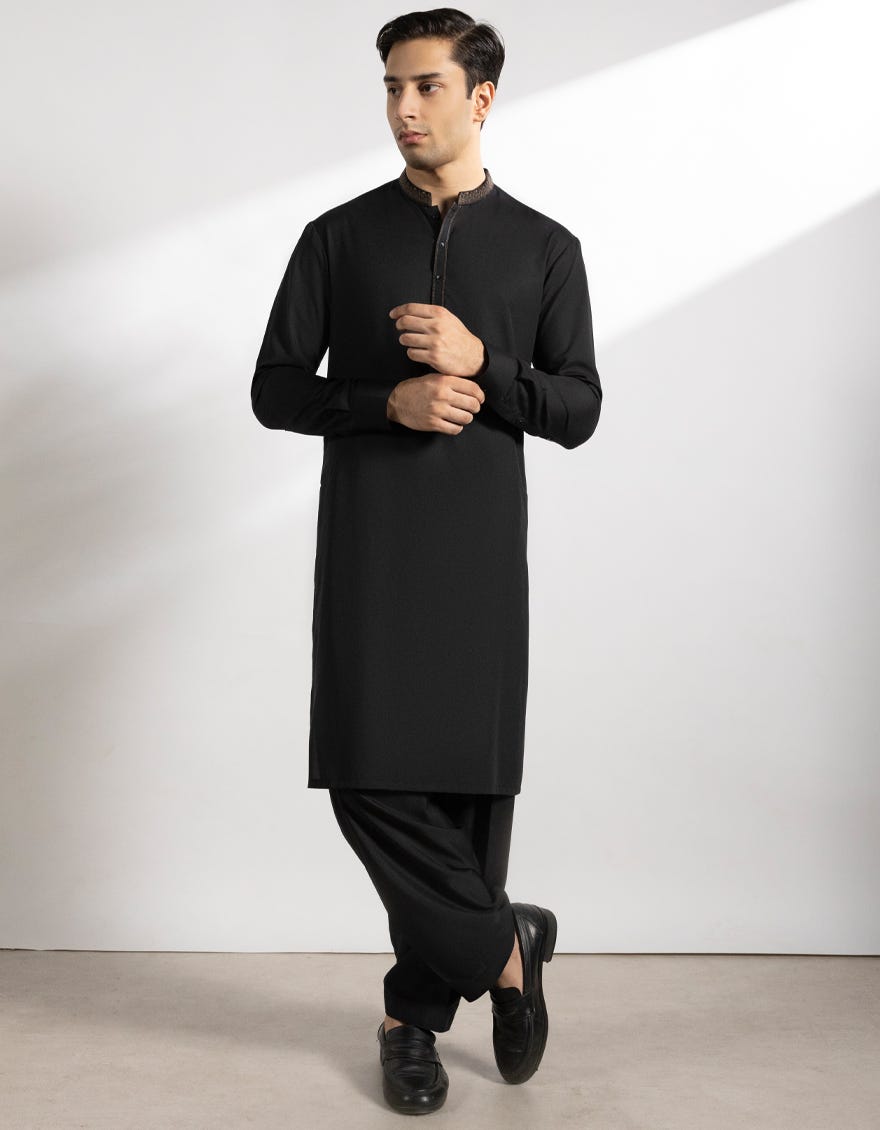 black-blended-kameez-shalwar-jtksa39359