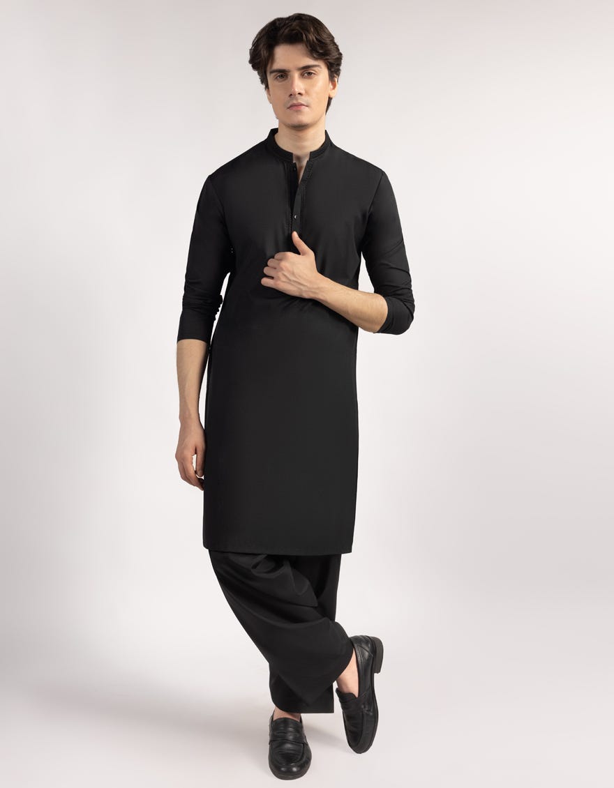 black-blended-kameez-shalwar-jtksa46759