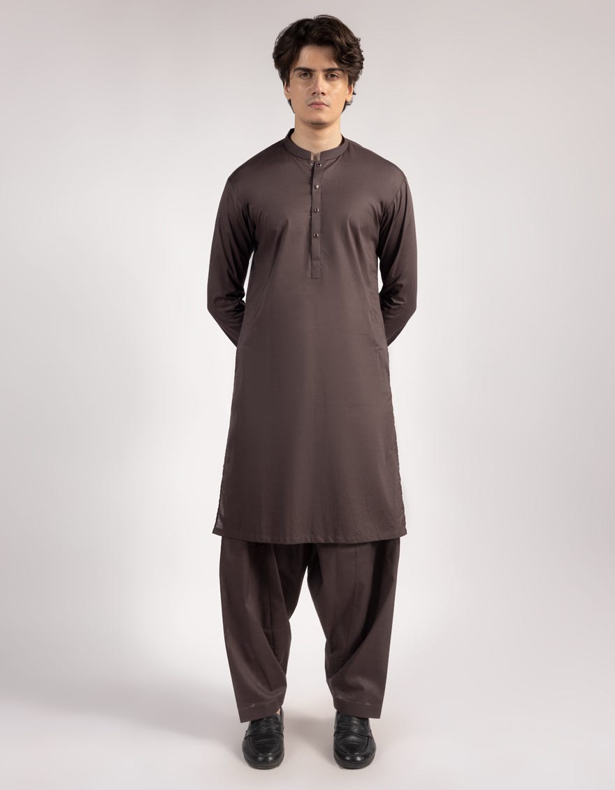 dark-brown-cotton-kameez-shalwar-jtkss46844