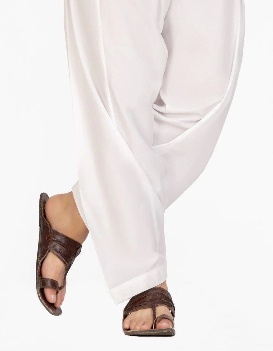 Off White Blended Shalwar | Jts-102-R12