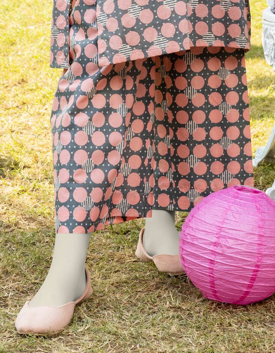 GREY LAWN PRINTED TROUSERS | JGT-S-JTT-25-4001