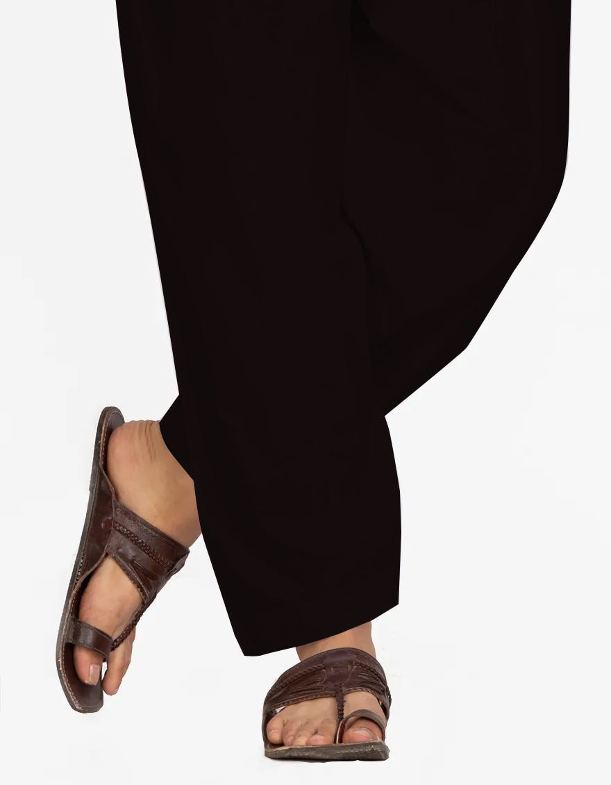 BLACK BLENDED SHALWAR | JTS-102-R7