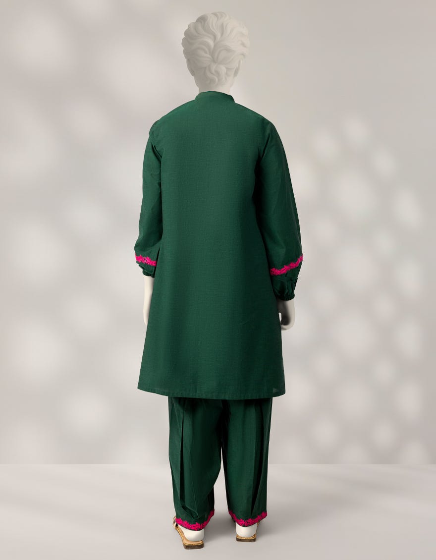 green-chambray-embroidered-2pc-stitched-jtst25501s