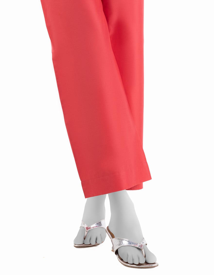 RED LAWN PRINTED TROUSERS | JGT-S-JTT-25-4010