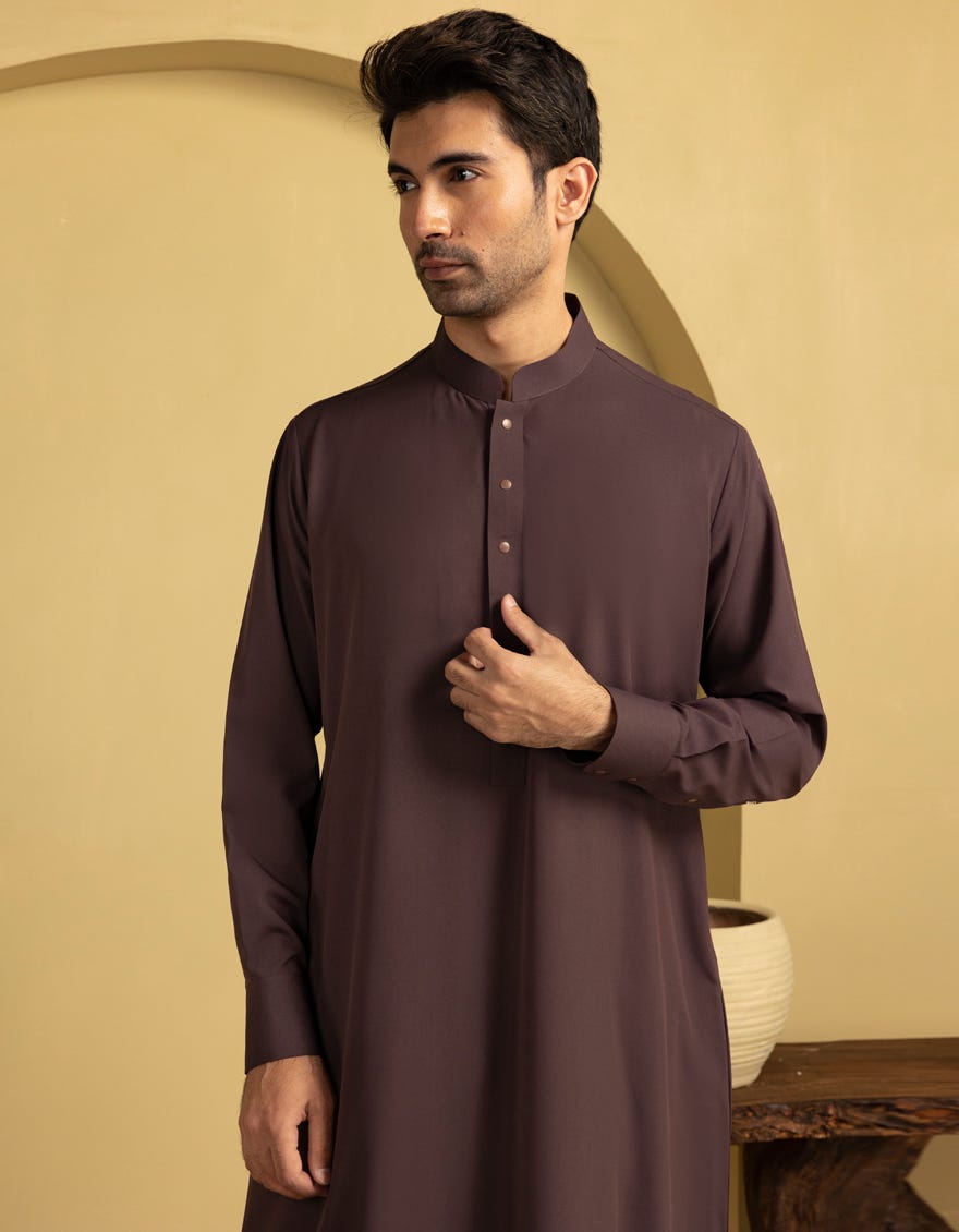 BROWN BLENDED JUBBA