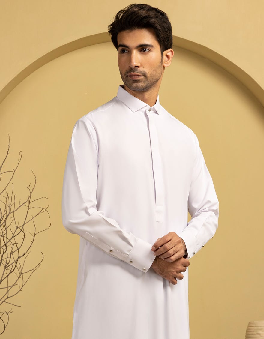 WHITE BLENDED JUBBA