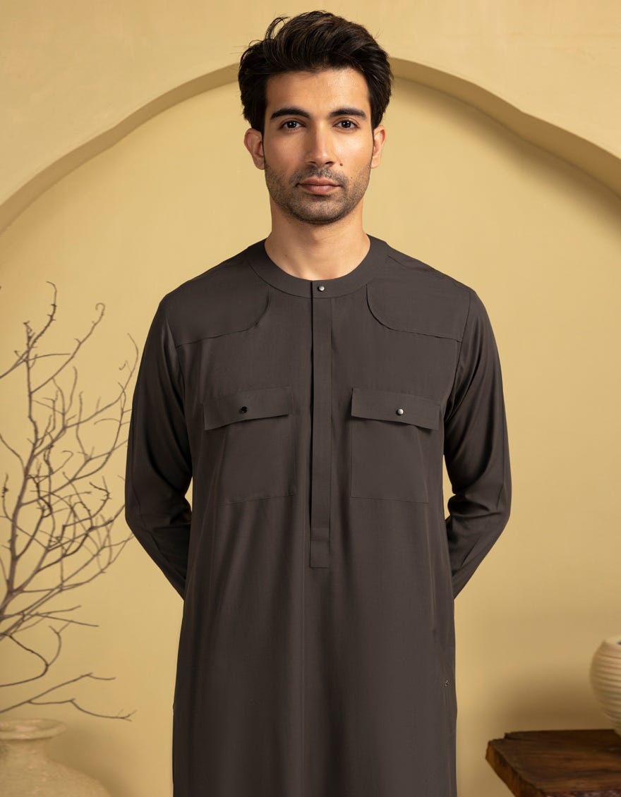 ARMY GREEN BLENDED JUBBA