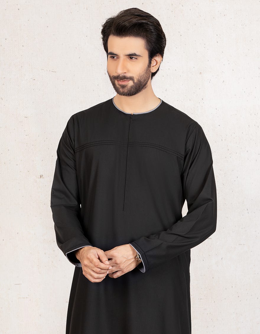 BLACK BLENDED JUBBA | JJ-JUBBA-42227