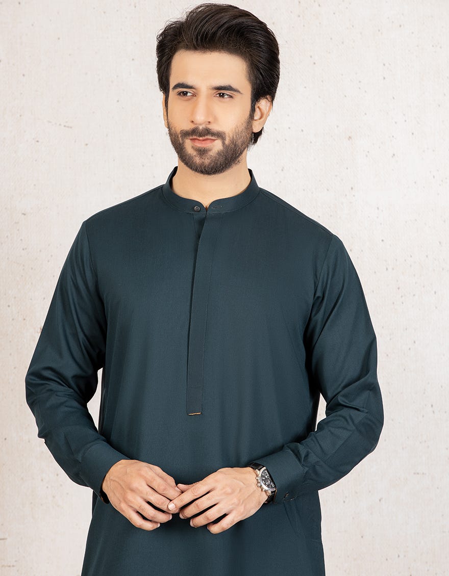 EMERALD GREEN BLENDED JUBBA | JJ-JUBBA-42255