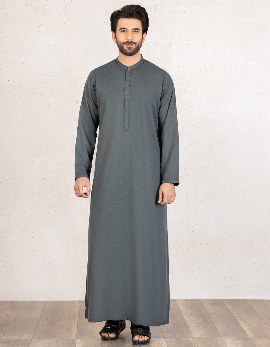 TITANIUM BLENDED JUBBA | JJ-JUBBA-42272