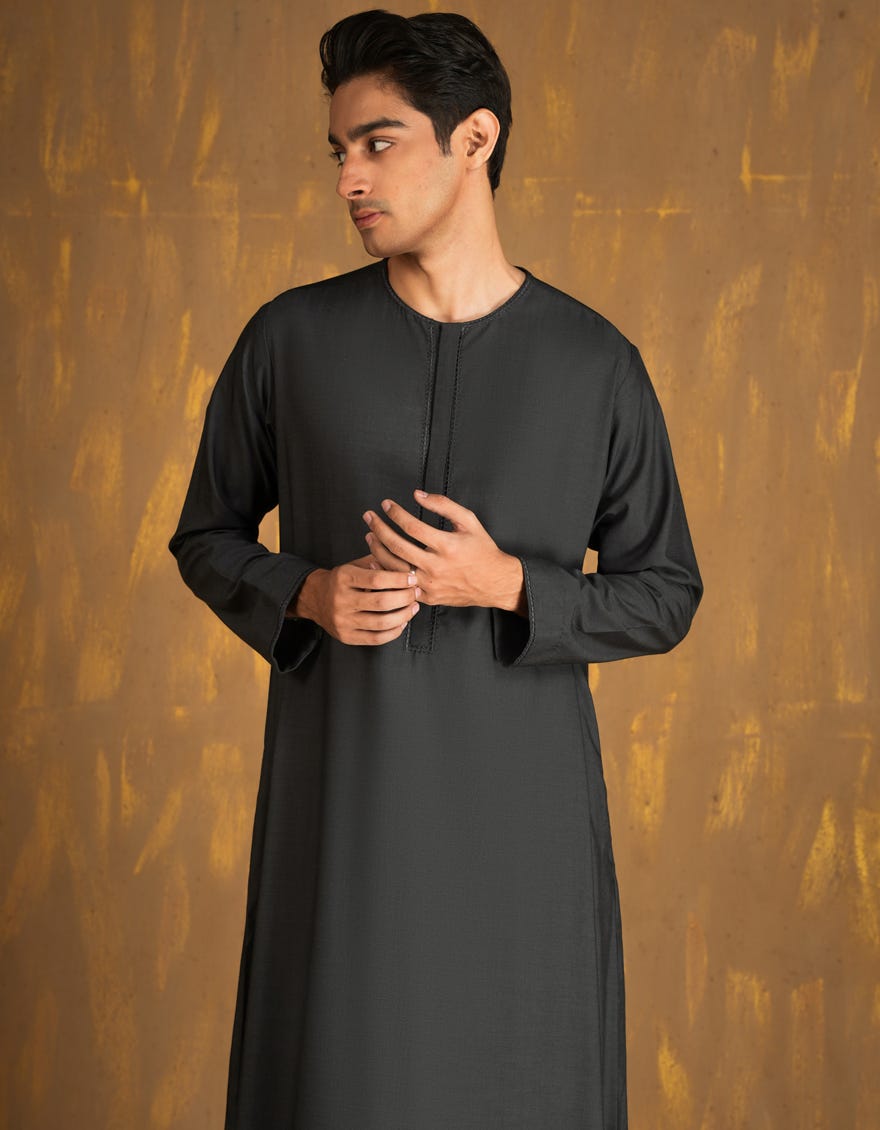 GREY BLENDED JUBBA | JJ-JUBBA-A-47287