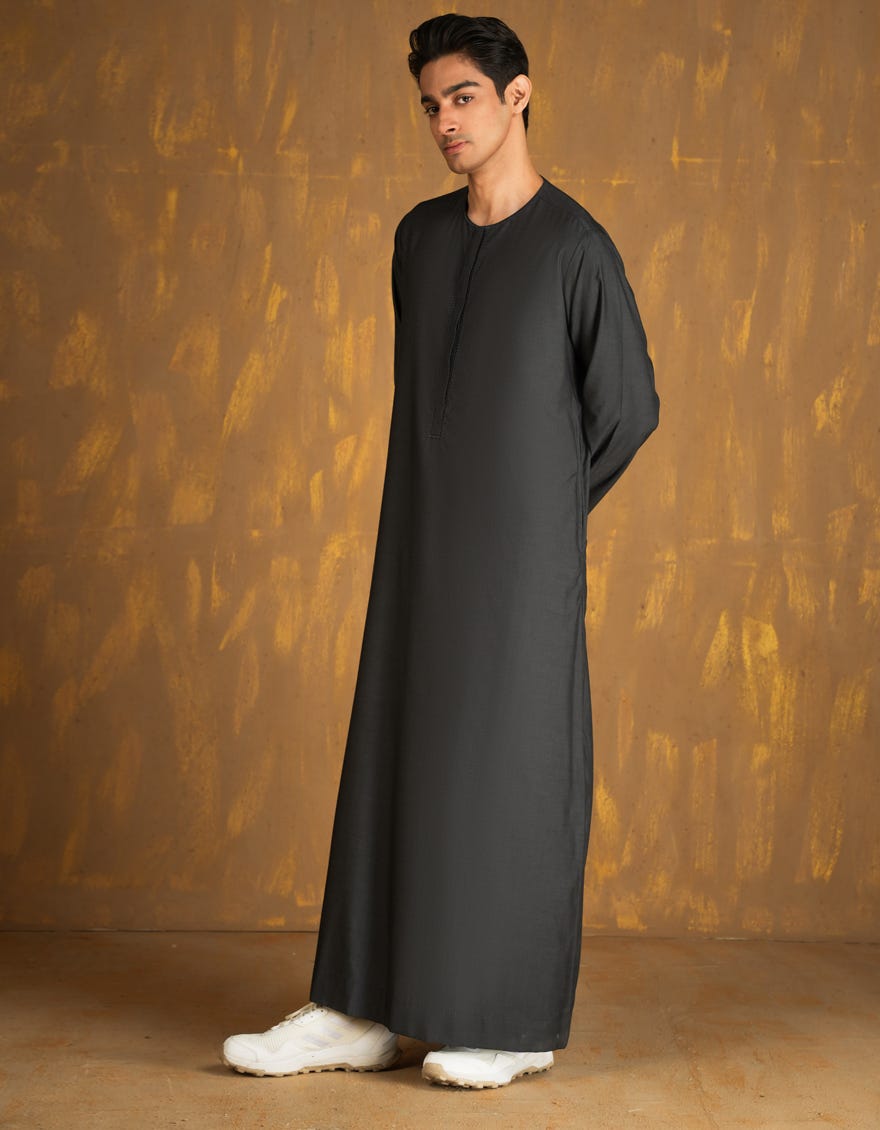GREY BLENDED JUBBA | JJ-JUBBA-A-47287
