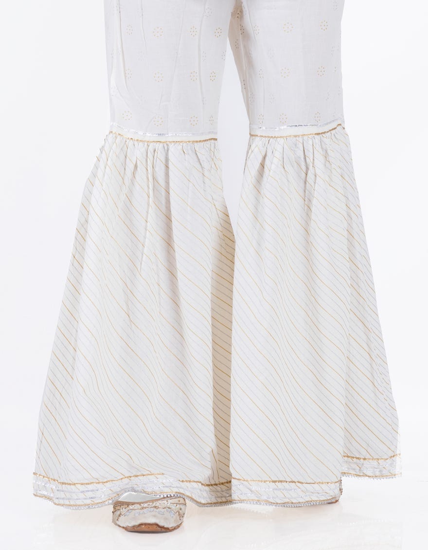 Off White Lawn Trousers | Jgt-S-Jyt-24-7804