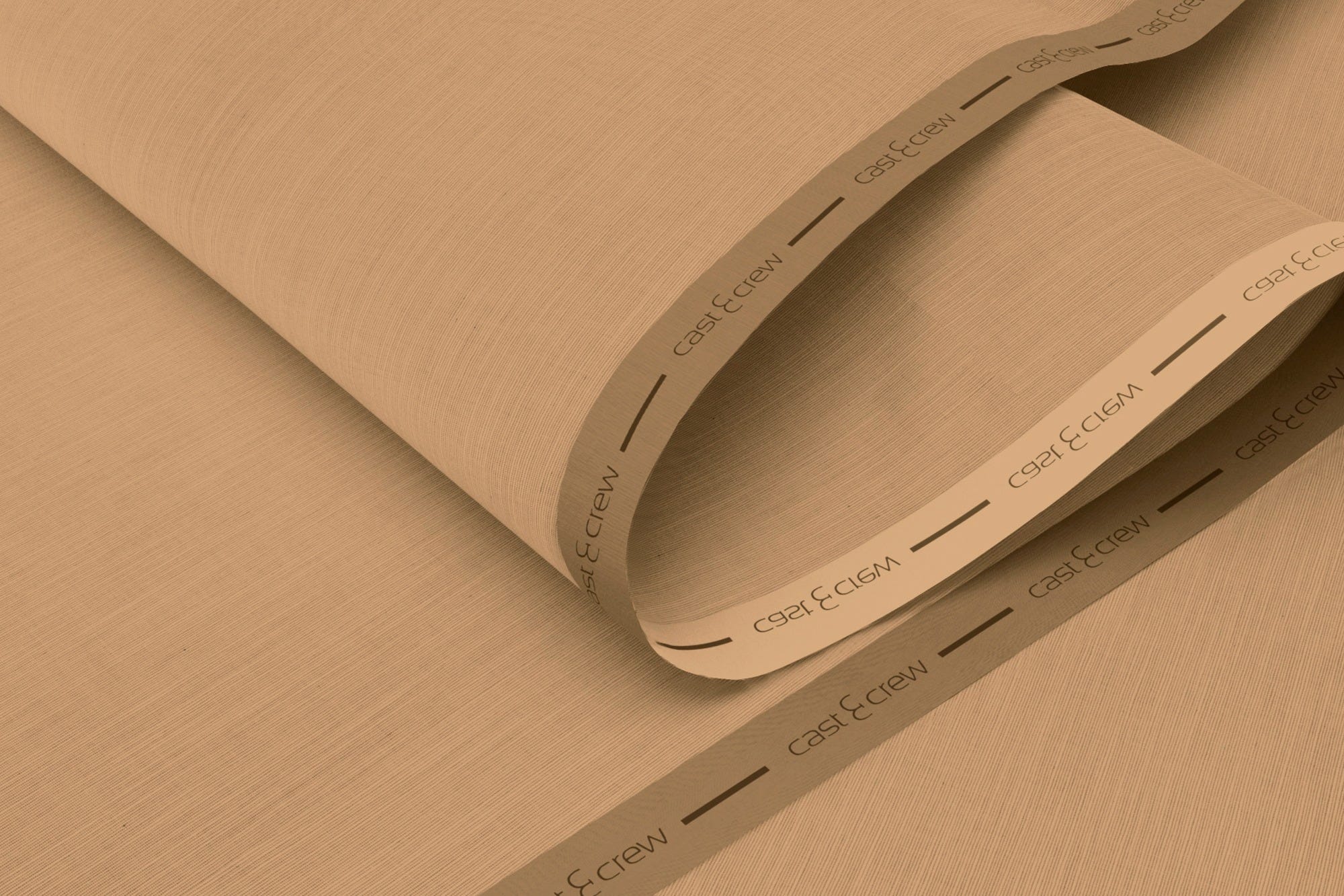 Konya - Khaki Blended Unstitched Kameez Shalwar Fabric