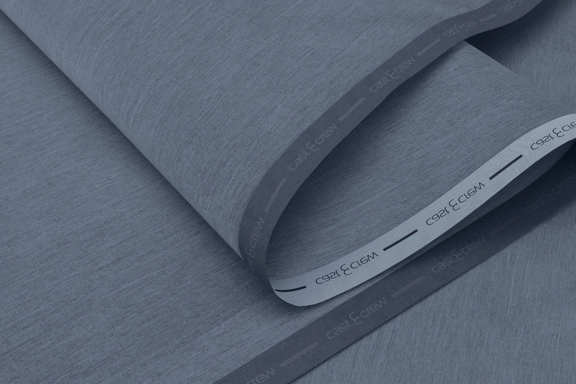 Lativa - Light Blue Blended Unstitched Kameez Shalwar Fabric