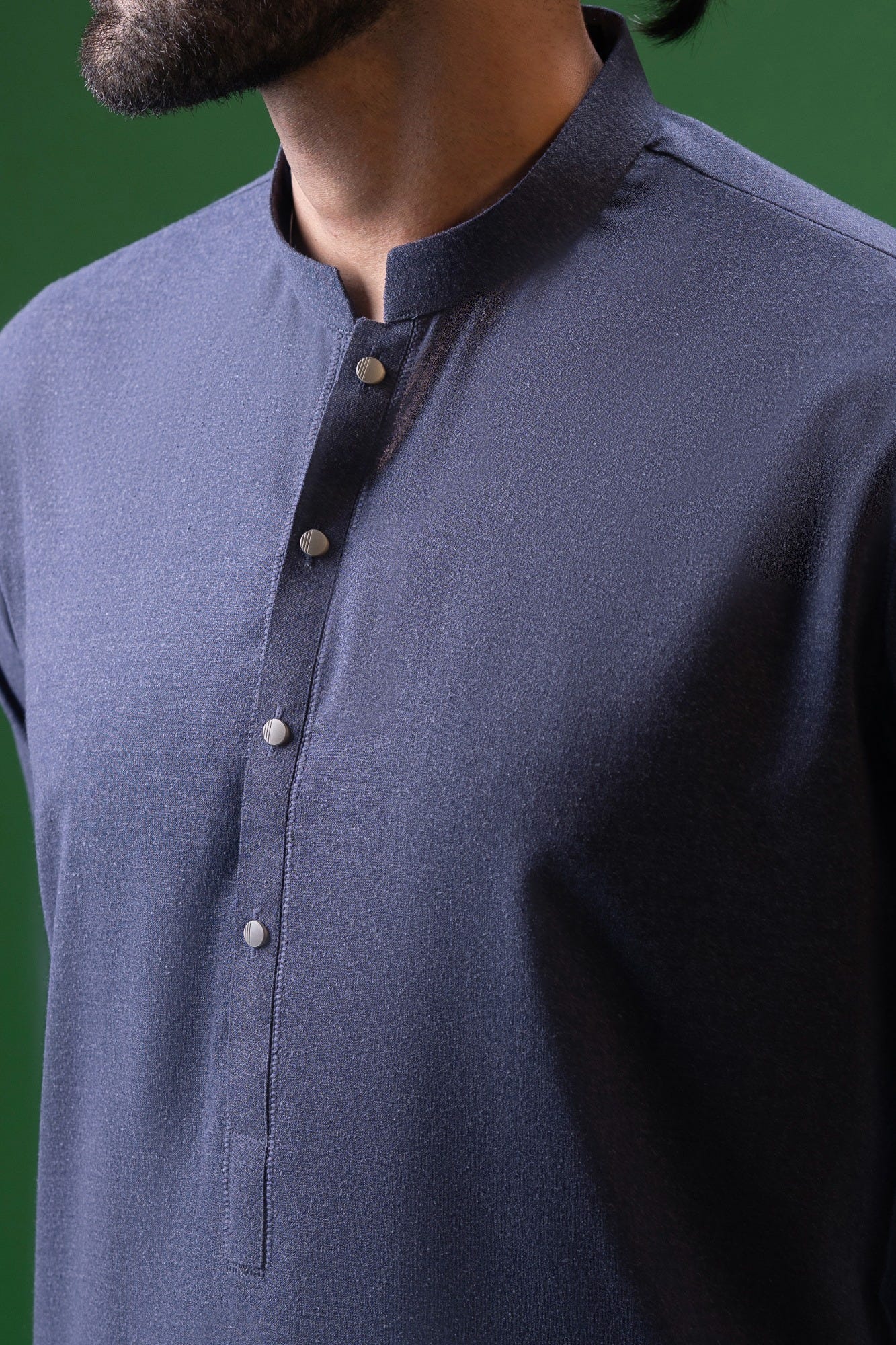 MADRID - INDIGO BLENDED KAMEEZ SHALWAR