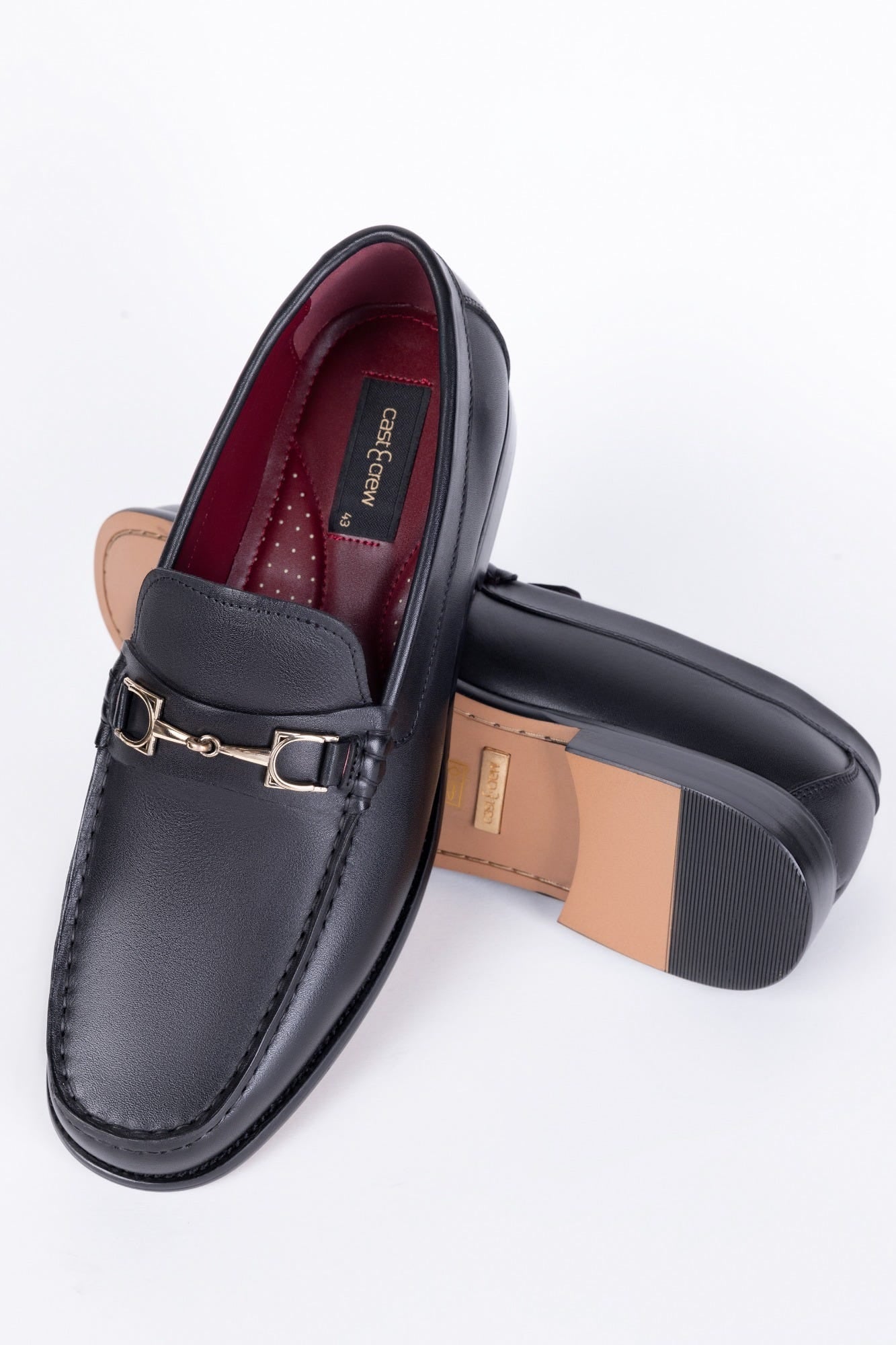 MOCASSINS PLOG - BLACK SHOES