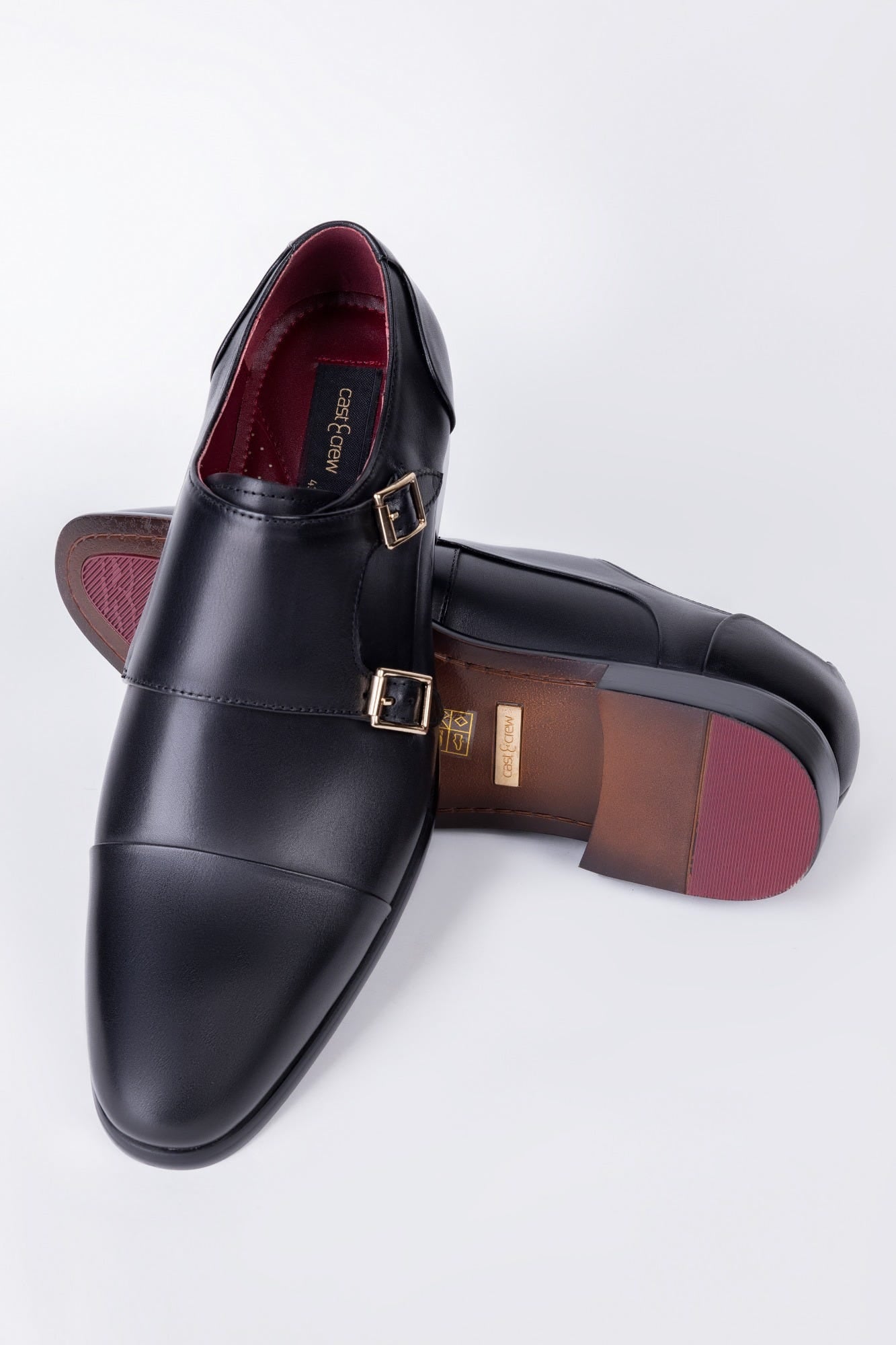 MONK BERG - BLACK SHOES