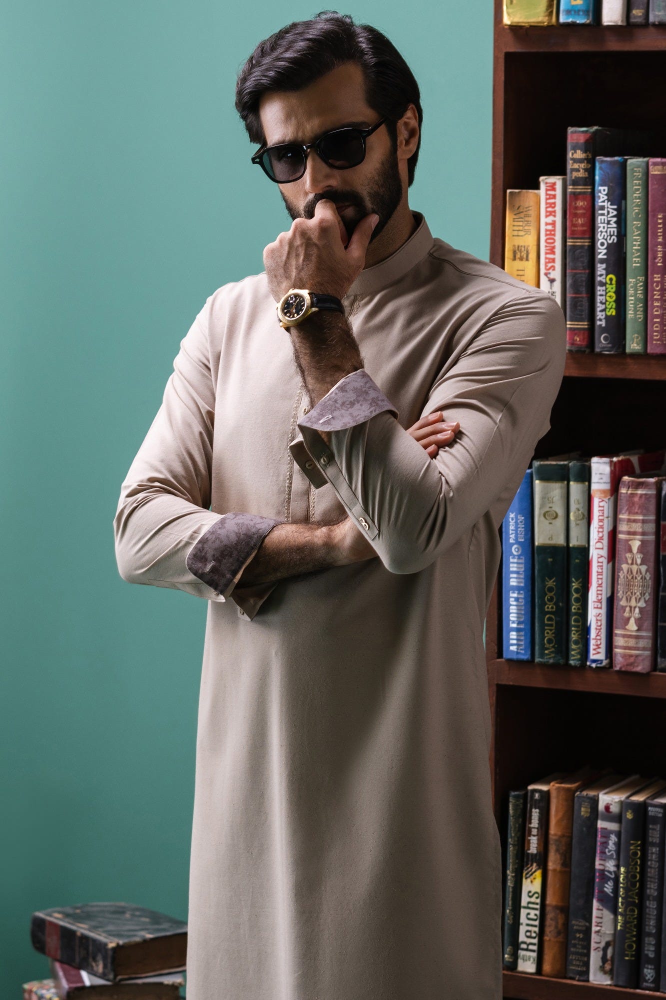 nairobi-khaki-cotton-kurta-trouser