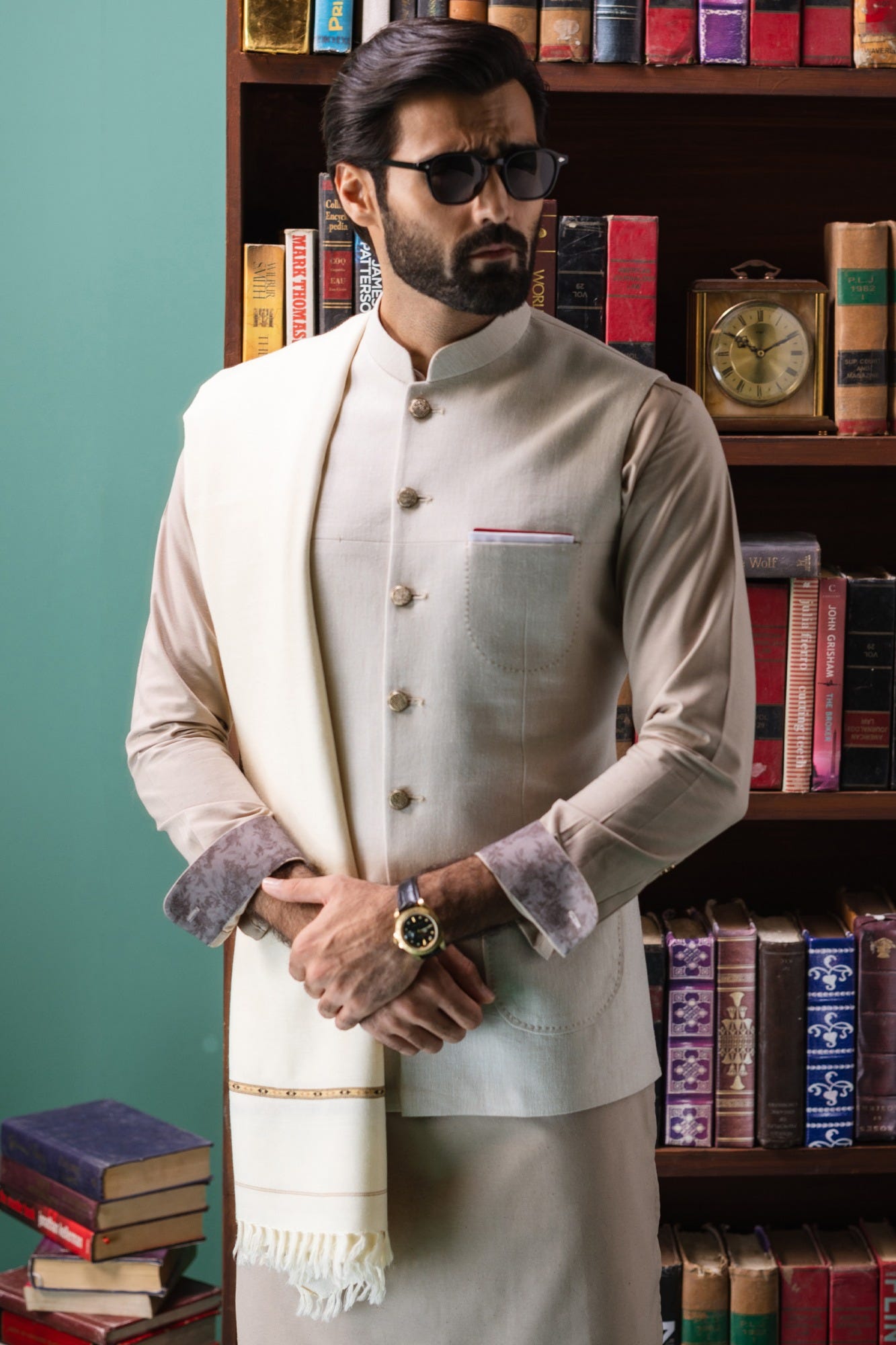 nairobi-khaki-cotton-kurta-trouser
