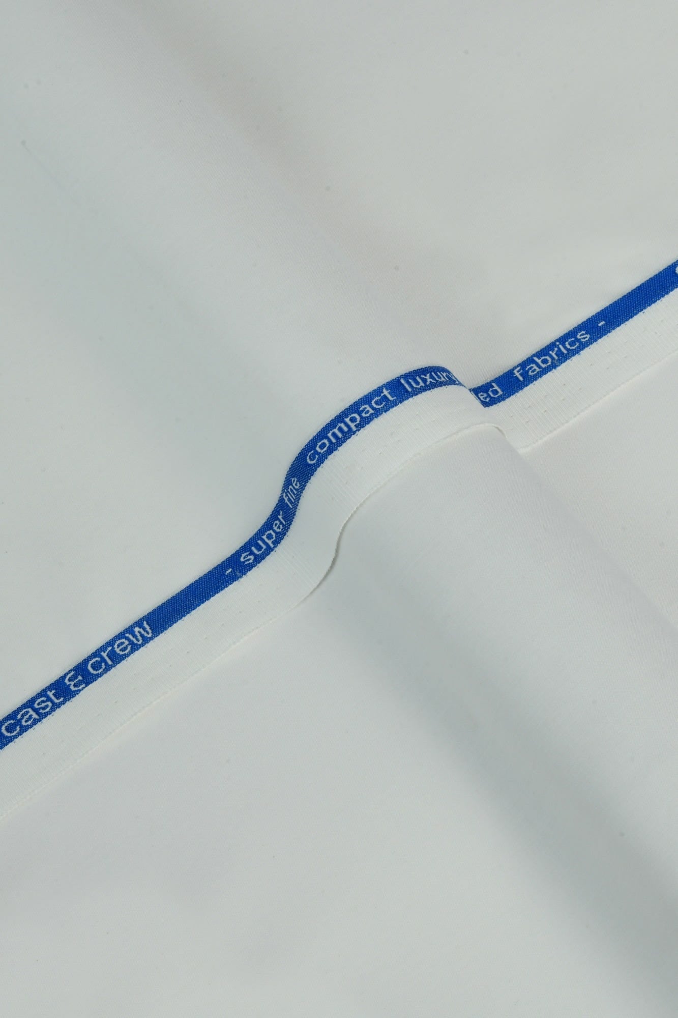 OXFORD - OFF WHITE BLENDED UNSTITCHED KAMEEZ SHALWAR FABRIC