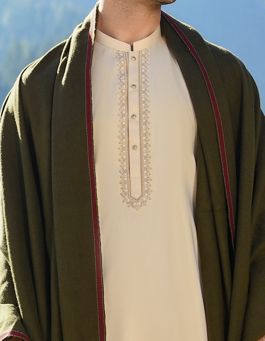 MEHNDI MEN SHAWL | JJID-SHW-22-0004