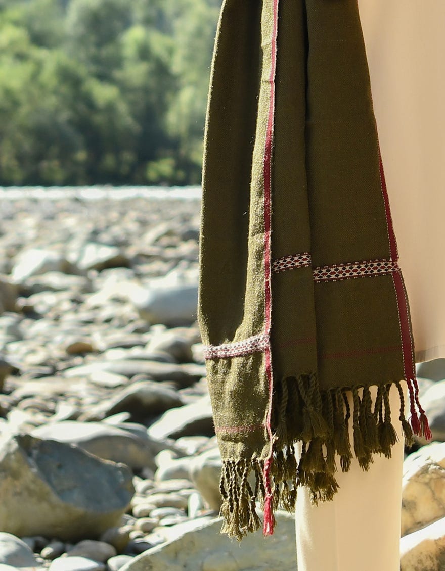 MEHNDI MEN SHAWL | JJID-SHW-22-0004