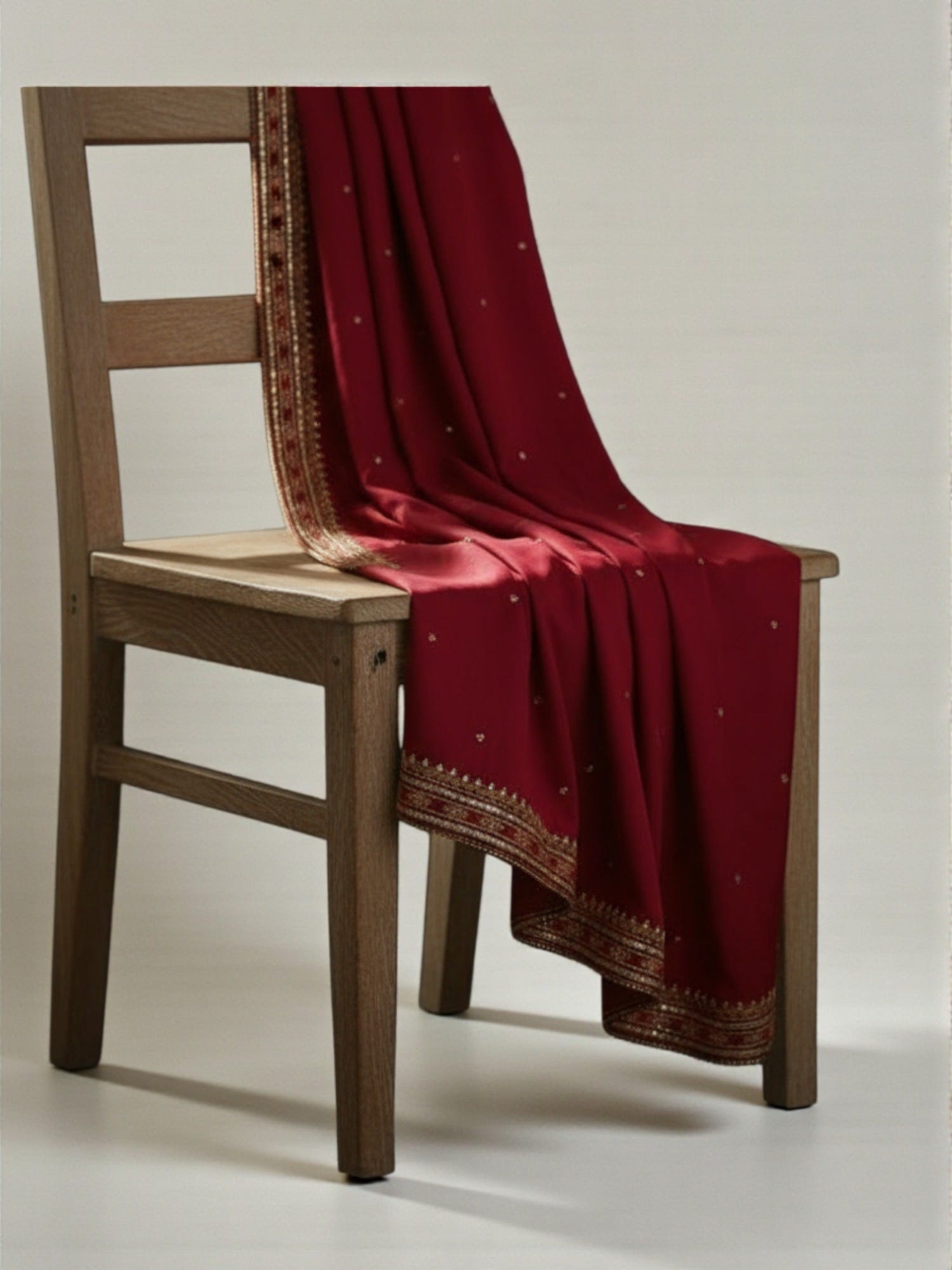 RED SHAWL | JSH-SHW-23-003