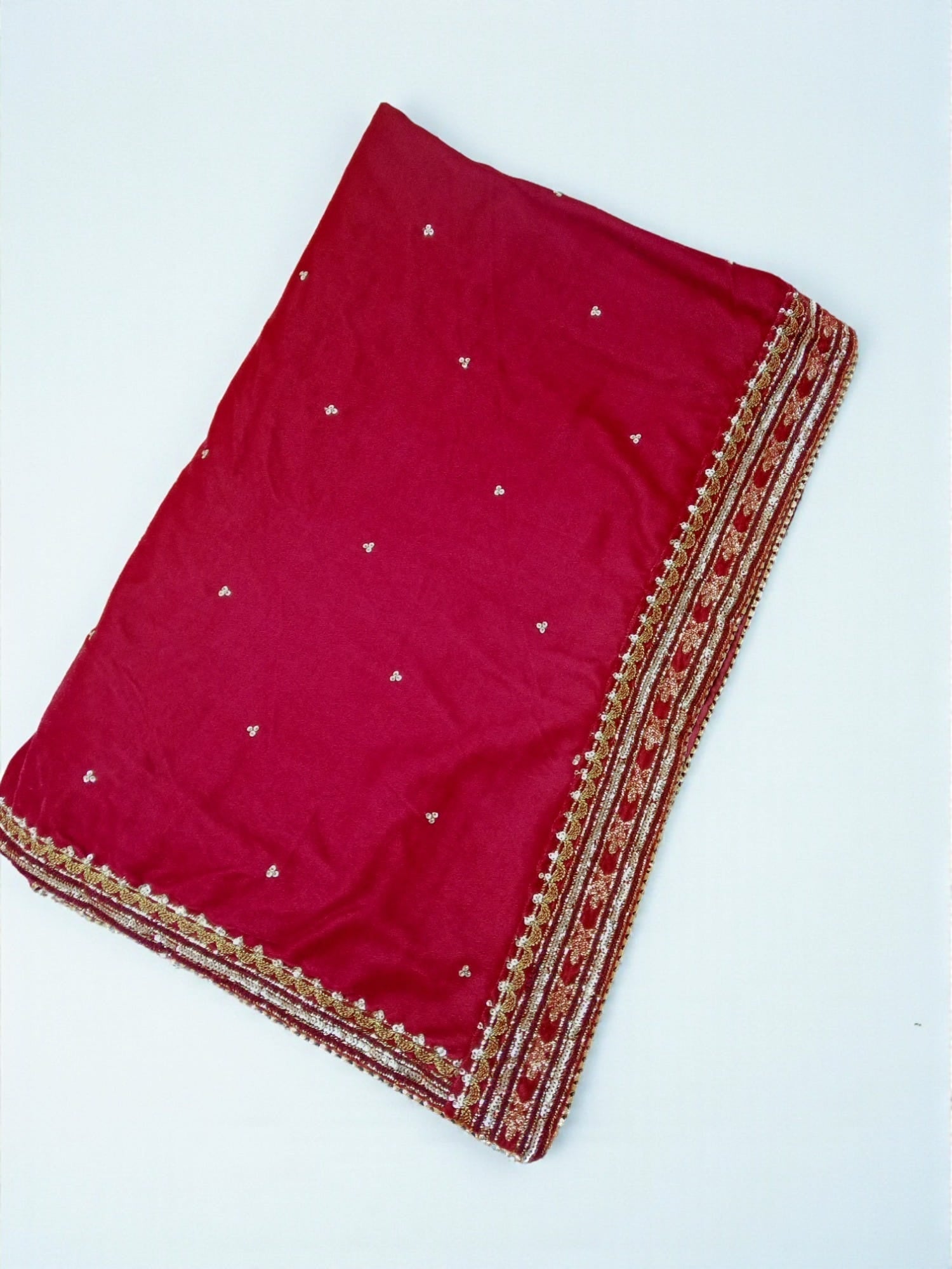 RED SHAWL | JSH-SHW-23-003