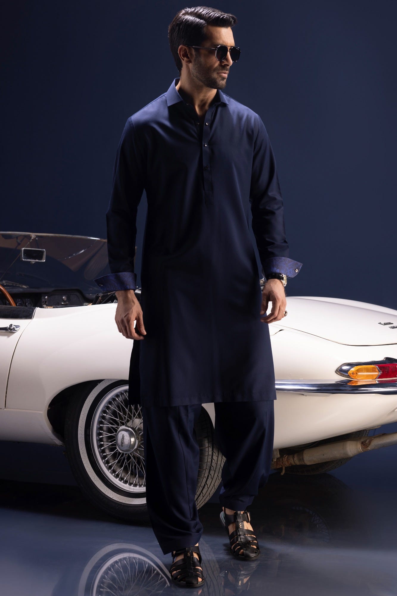 st-louis-navy-blended-kameez-shalwar