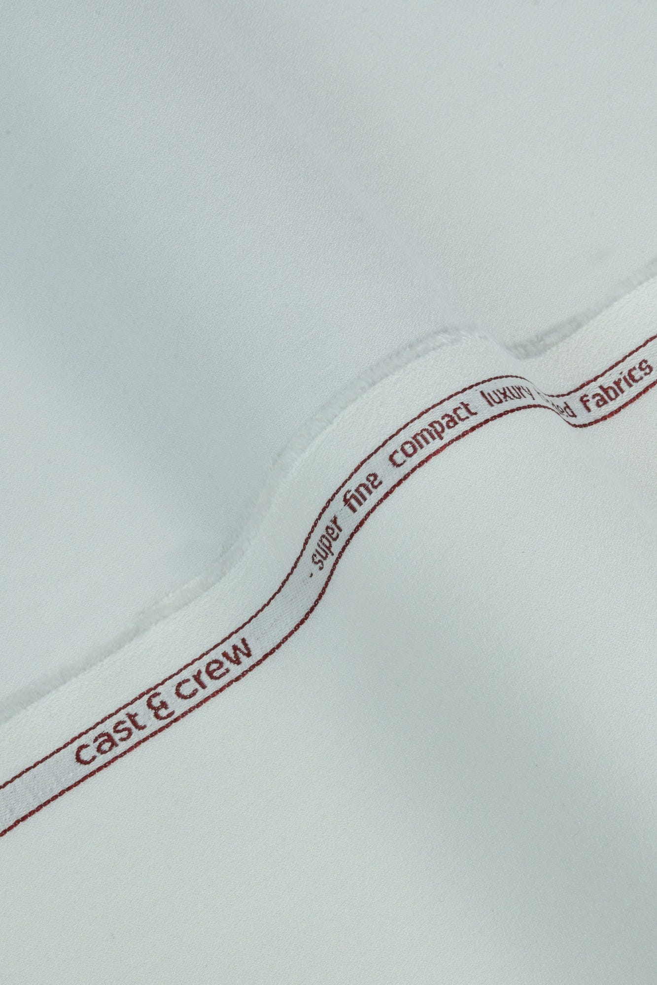 WAKO - WHITE BLENDED KAMEEZ SHALWAR FABRIC