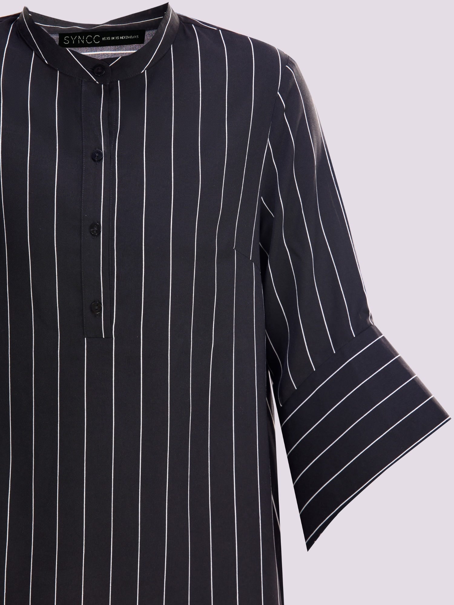 MULTICOLOR HIGH-LOW TUNIC-B