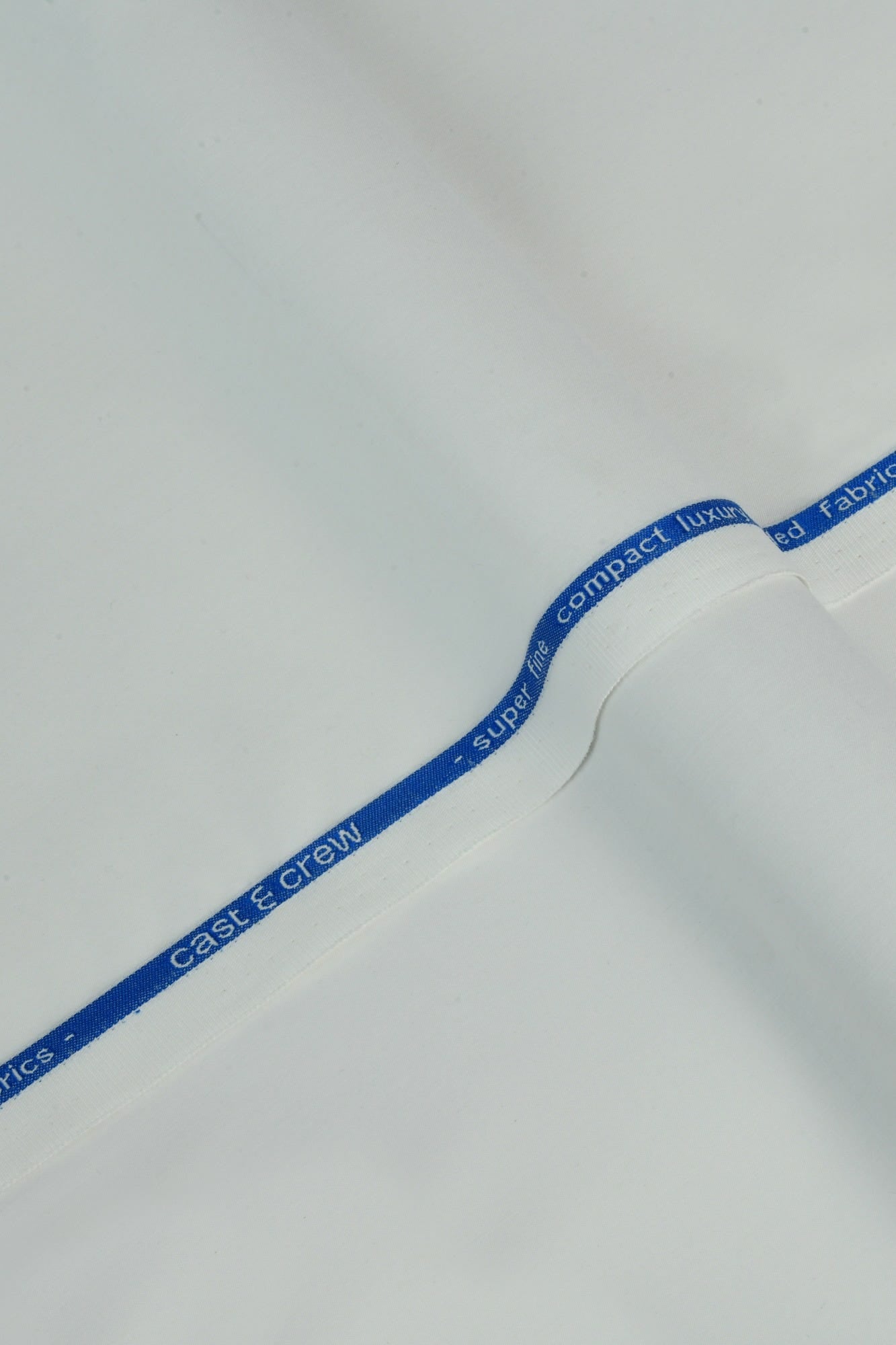 Wuhan - White Blended Unstitched Kameez Shalwar Fabric